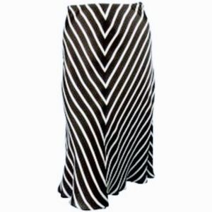 Ralph Lauren - Chocolate and White skirt.